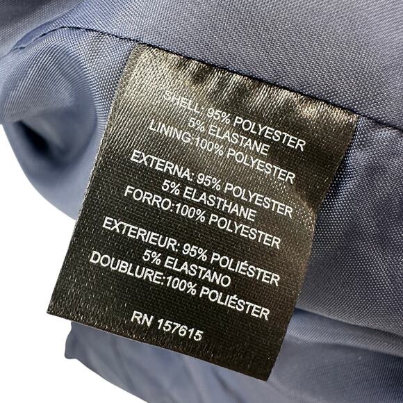 Tahari Arthur S. Levine Blazer Jacket Women's 16 Navy Blue MAM652 Professional - Picture 10 of 12